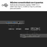 Laptop LG 16Z90RU-G.AA55B 16" i5-1334U 16 GB RAM 512 GB SSD